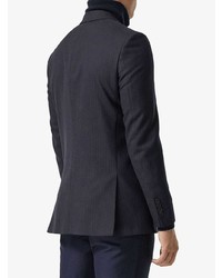 Burberry Classic Fit Pinstripe Wool Tailored Jacket