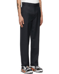 Ader Error Black Striped Blang Trousers