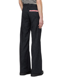 Charles Jeffrey Loverboy Navy Golden Trousers