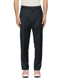 Wacko Maria Navy Pleated Guilty Parties Trousers