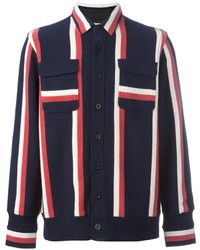 Sacai Striped Shirt Jacket