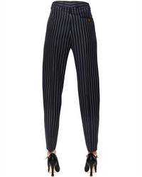 Vivienne Westwood Pinstriped Cool Wool Straight Pants