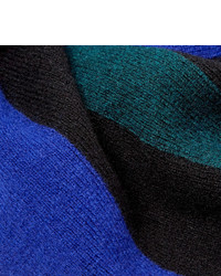 Acne Studios Ninos Fringed Striped Wool Scarf