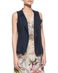 Waverly Grey Isla Sleeveless Zipper Vest