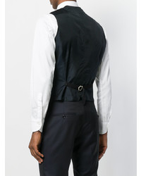 Tagliatore Asymmetric Button Up Waistcoat