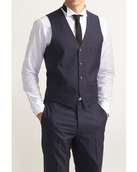 Paisley Gray Slim Sharkskin Vest