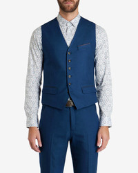 Ted Baker Satwai Patterned Suit Vest