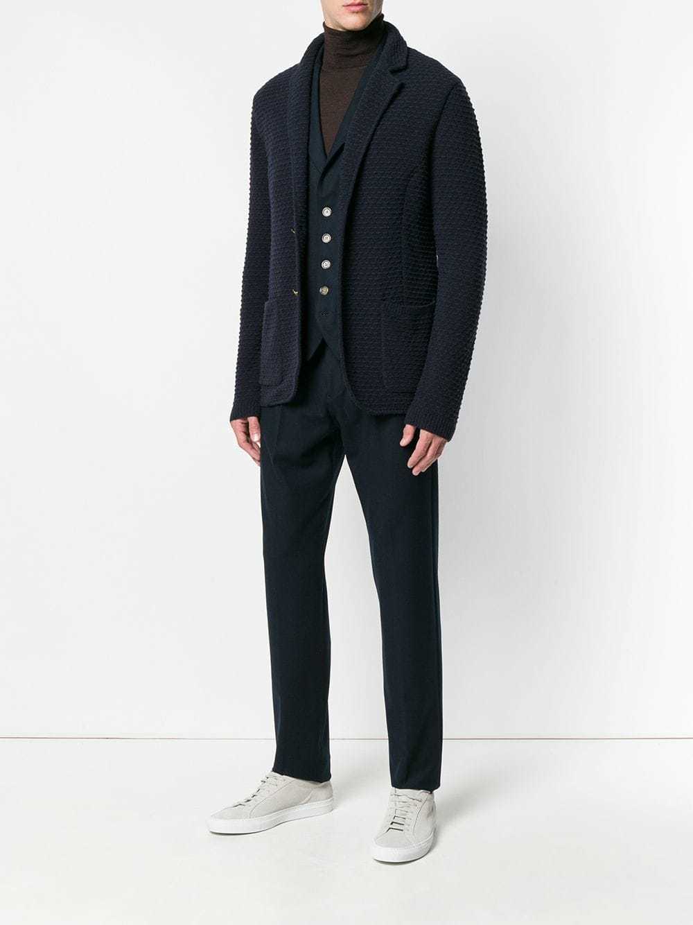 Eleventy Two Tone Buttoned Waistcoat, $113 | farfetch.com | Lookastic