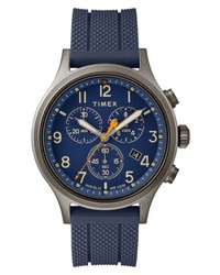 Timex Allied Chronograph Silicone Strap Watch