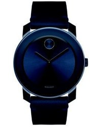 Movado Bold Stainless Steel Tr90 Composite Strap Watch