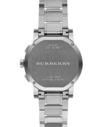 Burberry Check Dial Chrono Watch Blue