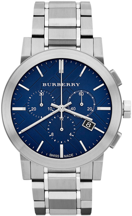 burberry blue watch