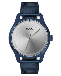 Hugo Mesh Bracelet Watch