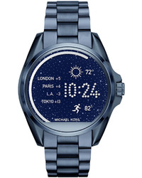 Michael Kors Michl Kors Bradshaw Blue Ip Display Smartwatch