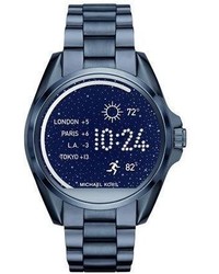 Michael Kors Michl Kors Bradshaw Blue Ip Display Smartwatch