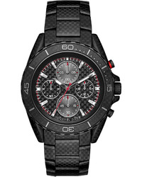 Michael Kors Michl Kors Jetmaster 45mm Carbon Fiber Chronograph Watch