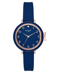 kate spade new york Park Row Silicone Watch