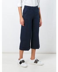 Moncler Cropped Wide Leg Trousers