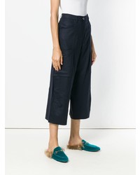 Barena Cropped Wide Leg Trousers