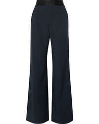 Opening Ceremony Focal Crepe Wide Leg Pants Midnight Blue