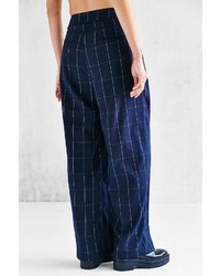 Shades of Grey by Micah Cohen Pleated Wide Leg Pant
