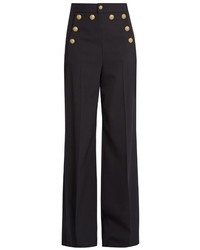 RED Valentino Redvalentino High Rise Wide Leg Trousers