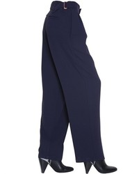 See by Chloe Pleated Techno Crepe Pants