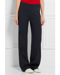 Vince Stretch Twill Wide Leg Pants Navy