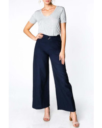 Everly Wide Leg Belted Pants