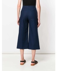 RED Valentino Wide Leg Cropped Pants