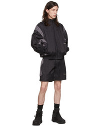 C2h4 Black Nylon Jacket