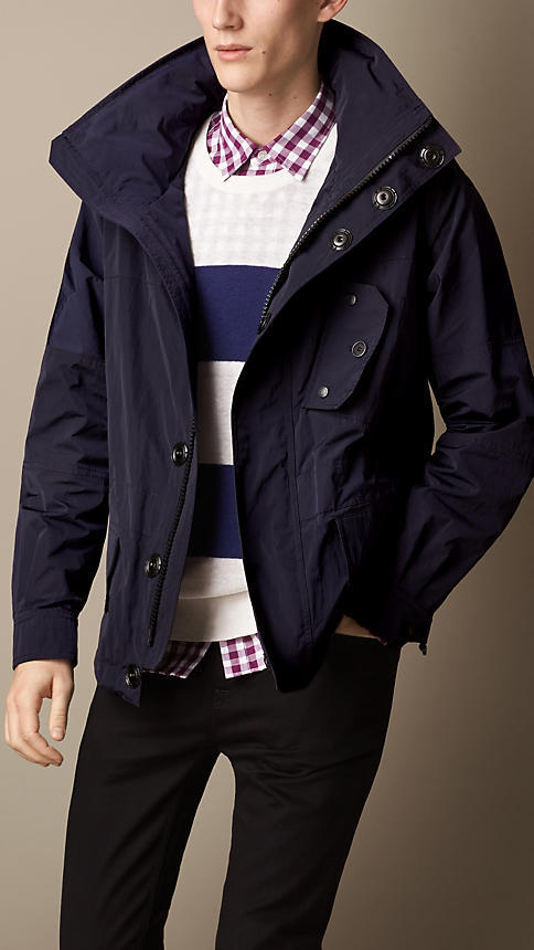 Burberry Funnel Neck Caban, $1,195 | Burberry | Lookastic