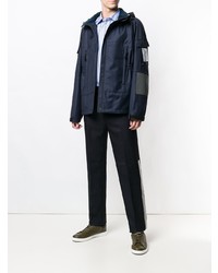 Junya Watanabe MAN Check Print Hooded Jacket