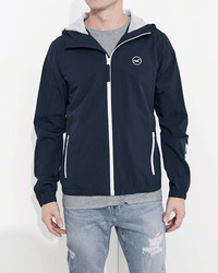 Hollister Graphic Stretch Windbreaker