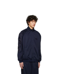 Doublet Navy Chaos Embroidery Track Jacket