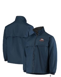 Dunbrooke Navy Denver Broncos Triumph Fleece Full Zip Jacket At Nordstrom