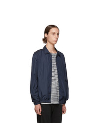 Missoni Navy Logo Windbreaker Jacket