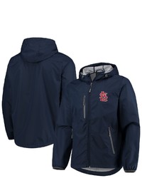 G-III SPORTS BY CARL BANKS Navy St Louis Cardinals Double Play Lightweight Hoodie Jacket At Nordstrom