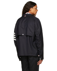 Thom Browne Navy Super 120s Twill Jacket
