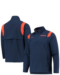 Nike Navy Syracuse Orange 2021 Team Coach Quarter Zip Jacket At Nordstrom
