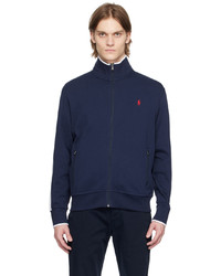 Polo Ralph Lauren Navy White Embroidered Track Jacket