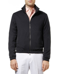 Loro Piana Reversible Storm System Shell And Cashmere Bomber Jacket