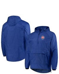 New Era Royal Chicago Cubs Anorak Packable 14 Zip Hoodie Jacket At Nordstrom