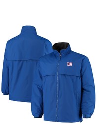 Dunbrooke Royal New York Giants Triumph Fleece Full Zip Jacket At Nordstrom