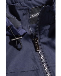 Bugatchi Water Resistant Hooded Zip Up Jacket