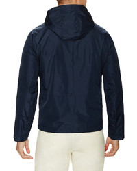 Wind And Water Resitant Hooded Jacket