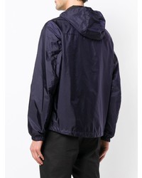 Prada Zip Up Hooded Jacket