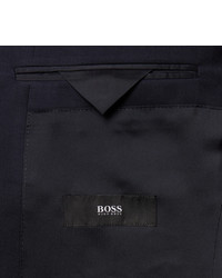 Hugo Boss Blue Hayes Slim Fit Super 120s Virgin Wool Suit Jacket