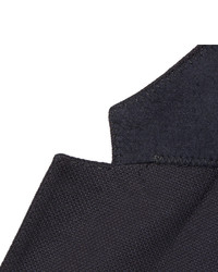 Hugo Boss Blue Nordon Slim Fit Birdseye Wool Blazer