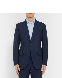 Tom Ford Blue Slim Fit Mohair And Wool Blend Suit Jacket